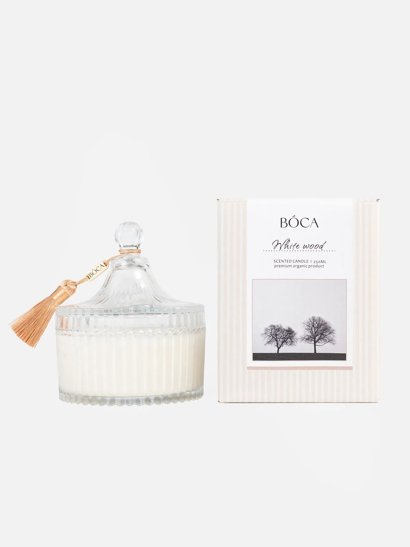 Свеча Crystal WHITE WOOD 250 ml - 2 500₽