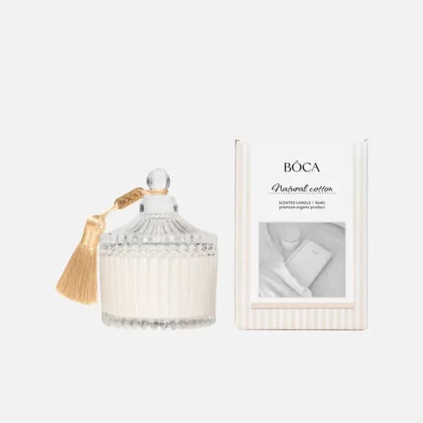 Свеча Crystal NATURAL COTTON 80 ml - 1 500₽