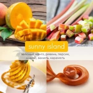 Свеча Crystal SUNNY ISLAND 80 ml - фото 3
