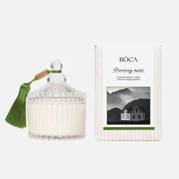 Свеча Crystal NORWAY MOSS 80 ml - 1 500₽